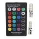 thumbnail image 3 of 2x2 Piezas T10 6LED Car Dome Lámpara De Luz De Lectura Bombilla RGB Para Control Remoto Sunnimix Luz T10 5050 3LED, 3 of 8