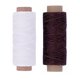 thumbnail image 5 of Coser Hilo encerado Cuero Línea de bricolaje Café rojo y gris claro y gris oscuro y blanco y rojo oscuro y caqui oscuro 6 rollos Inevent HA6016-02B, 5 of 7