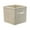 Beige, variant on Simplify Collapsible Storage Cube in Faux Jute