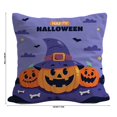 thumbnail image 3 of Halloween Pillow Covers Cute Pumpkin Ghost Decorative Pillow Cases Soft Fall Throw Pillow Covers for Sofa Couch Bedroom by OVFUIZ, 3 of 6