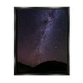 thumbnail image 2 of Stupell Industries Breathtaking Night Stars Milky Way Shining Over Mountains Photograph Metallic Gold Floating Framed Canvas Print Wall Art, Design by Steve Smith, 2 of 5