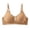Coffee, variant on Women's Casual Wireless Bra Everyday Bra Wirefree Shaping Solid Thin Hooks Smoothly Thin Cotton Everyday Use Casual Wear Breathable Bralette For Women