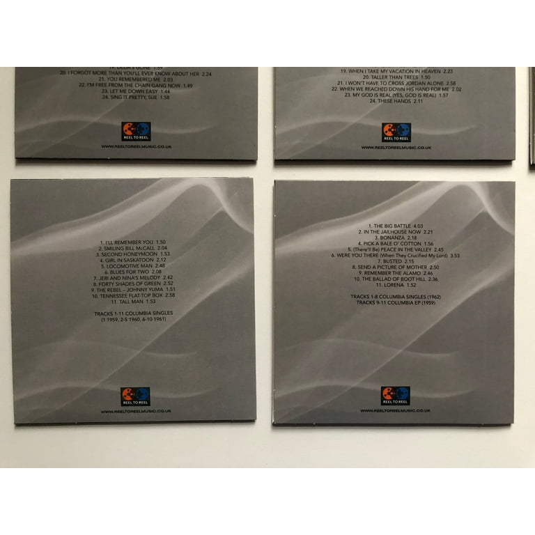 Johnny Cash – 10 CD: The Complete Releases 1957-1962 / Reel