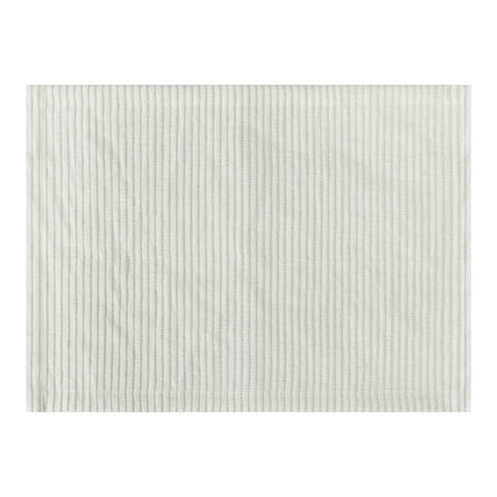 Mainstays Ribbed Placemat - Washed Stone - 65% Cotton 35% Jute