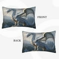thumbnail image 2 of Daiia Mountain White Dragon Bedding Waterproof Pillow Protector Zippered Queen – Bed Bug Proof Pillow Encasement-20"x30", 2 of 6