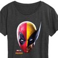 thumbnail image 3 of Marvel Deadpool & Wolverine - Wolverine Split Space - Women's Short Sleeve Graphic T-Shirt, 3 of 5