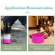 thumbnail image 5 of Silicone Water Bottle Sleeve | No-Slip High-Temperature Resistant Bottle Protector | Counteractive Cup Silicone Pad | Durable Elastic Cover | Fits 2.9in Diameter | 1 Pack | Pink Gray Yellow, 5 of 6