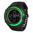 thumbnail image 1 of Elegante reloj electrónico para hombre Reloj multifunción impermeable para estudiantes verde, 1 of 5