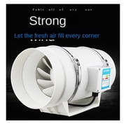 3/4/5/6inch Low Noise Pipe Duct Hydroponic Airflow Fan Exhaust Fan Kitchen Bathroom Ventilation Extractor Powerful Atti Fan ,Easy to Use - 4INCH_A