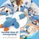 thumbnail image 4 of Goose Indestructible Dog Toys, Crinkle Squeaky Dog Toys Plush Dog Toy Puppy Chew Toys for Teeth, 4 of 4
