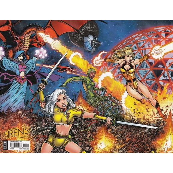 Sirens (George Perez's) #1C VF ; Boom! Comic Book