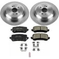 thumbnail image 3 of PowerStop Rear Stock Replacement Brake Pad and Rotor Kit Fits: ACURA Select Models KOE7901, 3 of 8