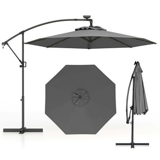 4 x 8 patio umbrella 8' x 8' Saville Square Umbrella