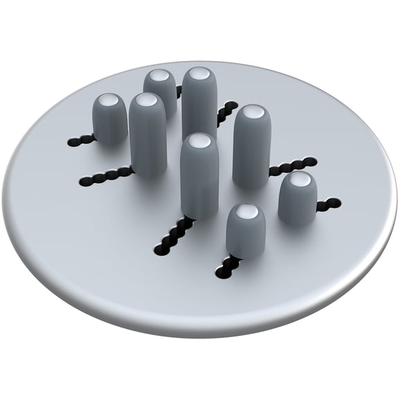 Metal Phone Stand, Multiuse Stand for Tablets and Smartphones, Including Cable Management Possibilities