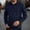 Navy, variant on Adult Polo Shirt Men Long Sleeve Button Polo Tees Lightweight White Shirt for Men