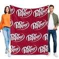 thumbnail image 1 of Dr Pepper anti-pilling, suave, ligera, esponjosa y acogedora de lujo para hogar y cocina – Perfecta para niños y adultos,200X150cm, 1 of 6