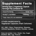 thumbnail image 7 of MENXI Acetyle L-Carnitine 1500mg High Potency Energy Production Supplement 120 Capsules, 7 of 7