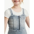 thumbnail image 3 of Justice Girls Denim 2FER Dress, Sizes XS-XLP, 3 of 4