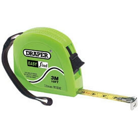 

Draper 75880 3m/10ft Easy Find Measuring Tape