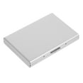 thumbnail image 4 of YSNOOWE 1Pcs Credit Wallet Holder Ultra Thin Silver Pvc And Stainless Steel Rfid Protection For Men, 4 of 8