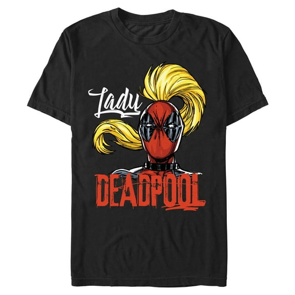 Mens Marvel Lady Pool T Shirt