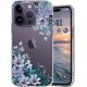thumbnail image 1 of KEXAAR Funda para iPhone 14 Pro (6,1 pulgadas), funda con espejo [protector grueso de cuatro esquinas a prueba de golpes] Parte trasera dura suave cubierta protectora para niñas y mujeres maquillaje r, 1 of 4
