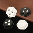 thumbnail image 2 of White 4x Paste Casters Universal Wheel Rotating Casters Swivel Wheels for Furniture, 2 of 4