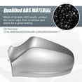thumbnail image 4 of Unique Bargains Left Driver Side Mirror Cover Cap Replacement Silver Tone for Opel for Vauxhall for Astra H 2004-2009, 4 of 6