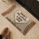 thumbnail image 3 of Thickened Non-Slip Baseball Doormat for Outdoor Entrance - Durable Front Door Mat with Fun Design for Home Décor, 3 of 5