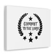 thumbnail image 2 of Scripture Walls Commit To The Lord Proverbs 16:3 Stars Christian Wall Art Bible Verse Print Ready to Hang Unframed, 2 of 8