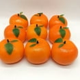thumbnail image 6 of FONDOTIN Artificial Oranges for Decoration 6Pcs Lifelike Orange Color, 6 of 8