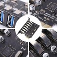 thumbnail image 5 of USB 3.0 PCI-E Expansion Card Adapter 7 Ports USB 3.0 Hub Adapter External PCI-E Extender PCI Express, 5 of 5