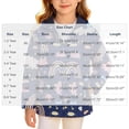 thumbnail image 4 of YUANxueke Girls Hoodie Windbreaker Printed Full Zip Jackets Casual Outdoor Fashion Windproof Jacket with Pockets,Multicolor,2-3 Years, 4 of 8