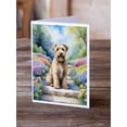 thumbnail image 2 of Wheaten Terrier Spring Path Greeting Cards Pack of 8 7 in x 5 in, 2 of 3