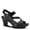 BLACK, variant on Spring Step Asymadade Sandals for Women - Low Heel Slip-On Summer Sandals - Ladies Casual Platform Sandal with Hook and Loop