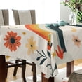 thumbnail image 4 of Yayeee Tablecloths for Rectangular Tables 60 x 60 inch Party Table Cover, Cute Rainbow, 4 of 6