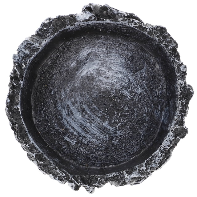 UPOUART Crawling Pet Water Drinking Bowl Resistente Con Bordes Suaves Para Reptiles Y Mascotas