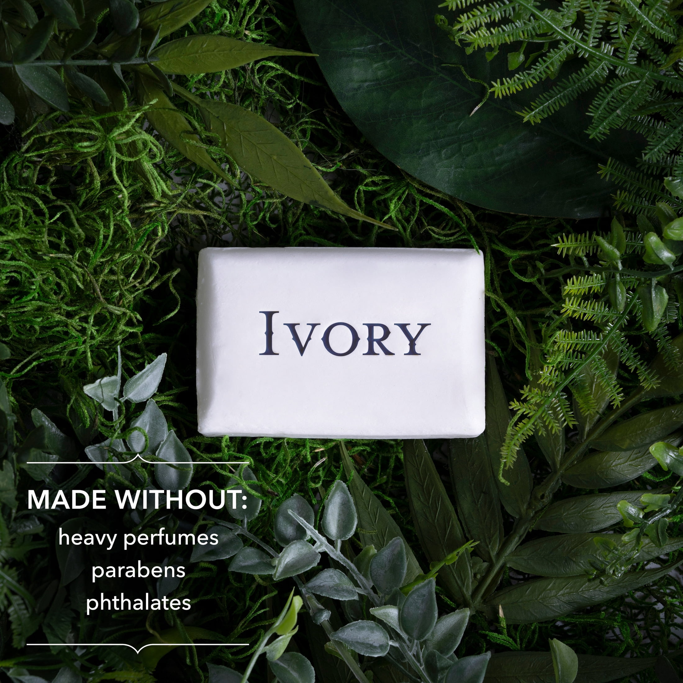 Ivory Sensitive Bar Soap, Fragrance Free 3.17 oz (12 count)