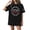 Black-#002, variant on 250th Anniversary Usa Shirt Women's Graphic Casual Tops Short Sleeve Plus Size Tshirt Summer 250 Year Anniversary Usa Solid Crew Neck Tees,Blue L