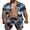Black, variant on JYYYBF Men's 2 Pcs Beach Set Leaves/Flower Print Short Sleeve Holiday Hawaii Shirts Tops Casual Elastic Waist Shorts Summer Outfits
