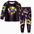 thumbnail image 2 of KPOPLK Toddler Baby Girl Clothes Fall Winter Carnival Sweatsuit Newborn Sweatshirt Sweat Pant Sets Outfits Infant Girls Clothing(4-5 Years,), 2 of 7