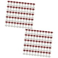 thumbnail image 2 of yuksok 100 Pcs Œillet Œillet Outil Robuste pour Scrapbooking Vêtements Chaussures Rouge, 2 of 9