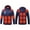 Blue, variant on Cadancy Mens Womens Heated Coat Zip Up Long Sleeve 2 Temperature Modes 17 Heating Zones USB Rechargeable Jackets Washable Thermal Detachable Hooded Winter Quilted Jacket