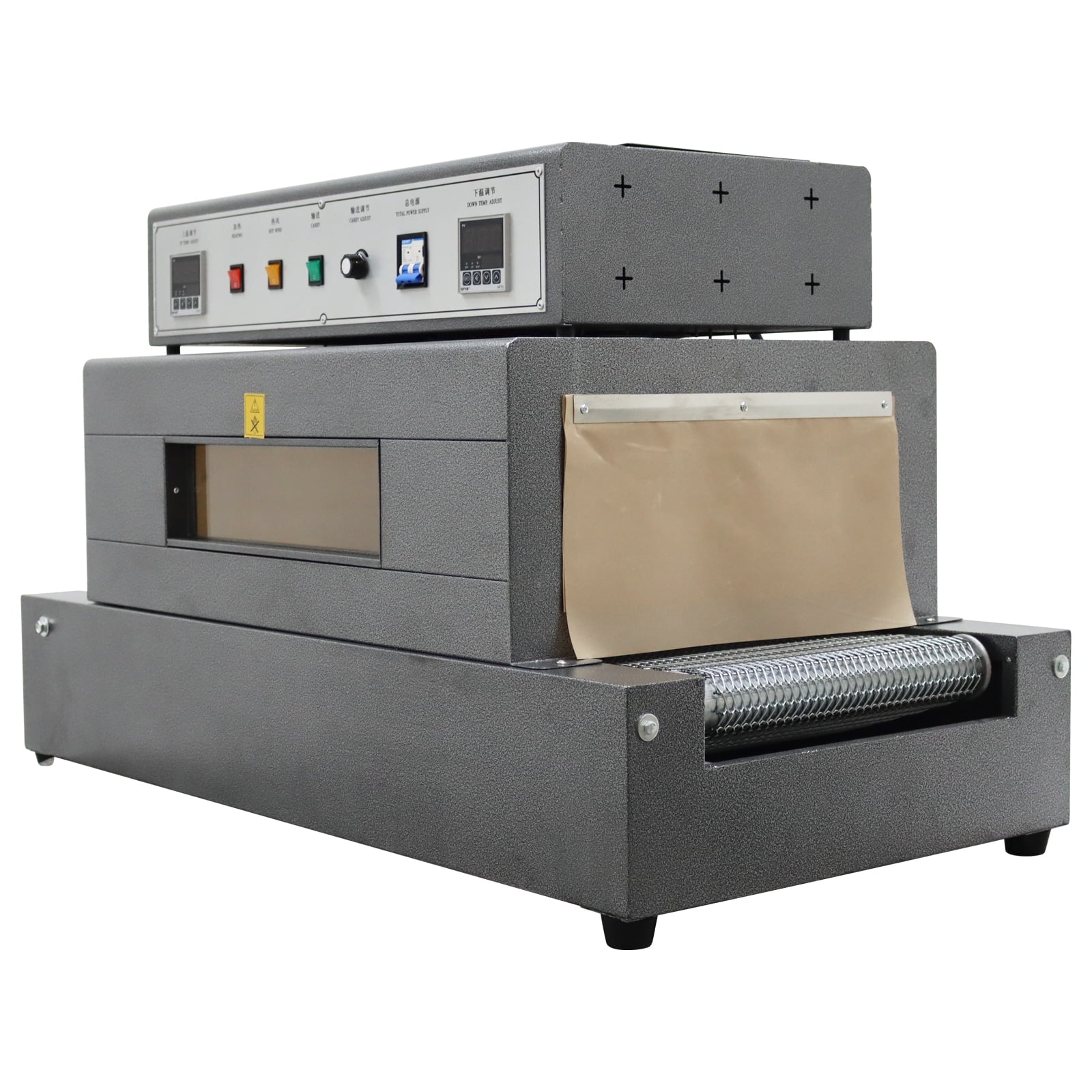 Visible Heat Shrink Wrap Machine Net Transmitted Heat Shrink Machine Tunnel Packaging Machine 220V