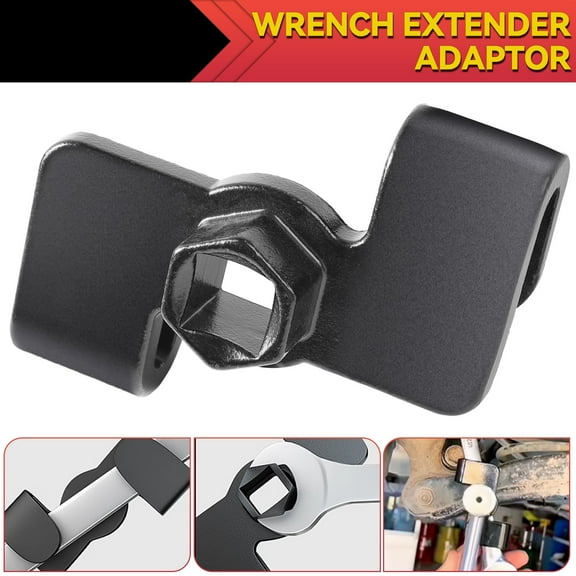 Universal Wrench Extender Adaptor 1/2" Hex Drive for Auto Repair Garages DIY