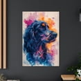 thumbnail image 4 of Afghan Hound Dog Wall Art Afghan Hound Picture Poster Print Funny Colorful Animal Pop Artwork for Living Room Bedroom Bathroom Home Decor, 4 of 6