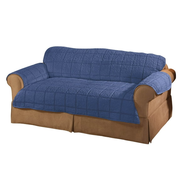 Parker Sherpa Loveseat Loveseat Cover by OakRidge, Natural Cream Water Resistant Polyester – 39 x 46” Back Cover & 36.5” x 46” Seat Cover & 2 Arm Covers of 21” x 24”, Machine Washable