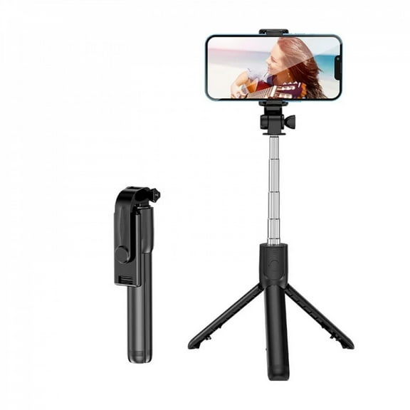 Selfie Stick Tripod with Light, Portable Phone Tripod Compatible with iPhone 15 Pro Max/15/14 Pro/14/13, Samsung S22 Android