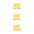 thumbnail image 4 of Kearding Cojín De Algodón Poliéster Con Correa Cómodo Y Transpirable No Desliza Con Relleno De Perlas Para Soltar Sentado Amarillo Maíz Type1 NO1, 4 of 6