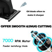 KEMEI PG2299 Cordless Hair Clippers for Men Professional Zero Gapped Trimmer & Barber Haircut Cutting Kit, Ideal Gifts for Men